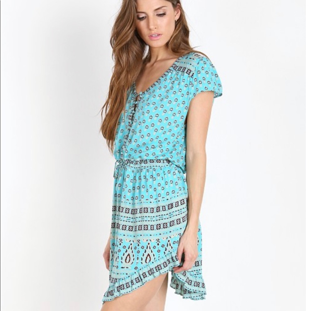 RARE! Spell And The Gypsy Collective Gypsiana Playdress Turquoise